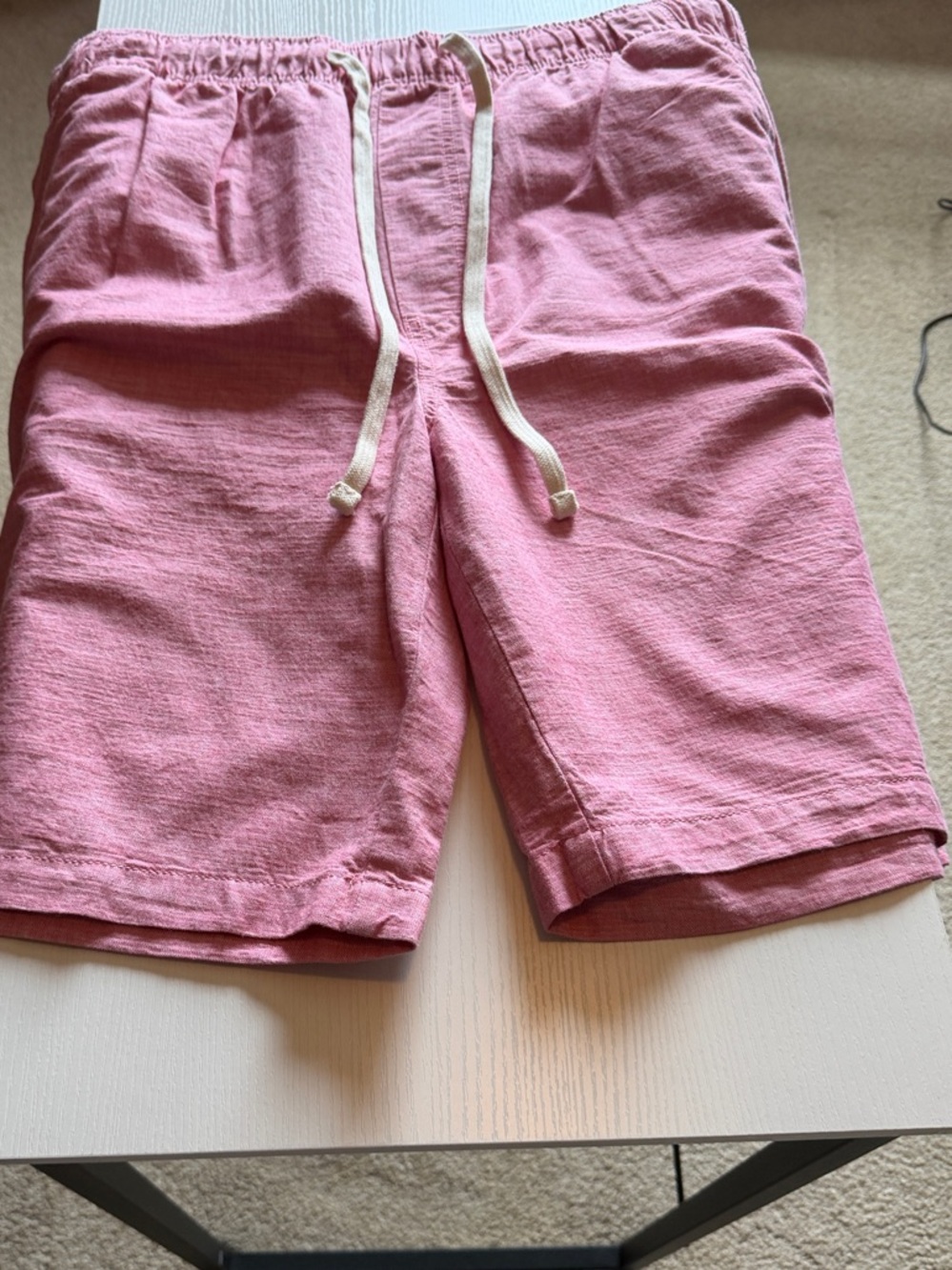 St. John's Bay Nantucket Red Men's Straight Fit Drawstring Shorts